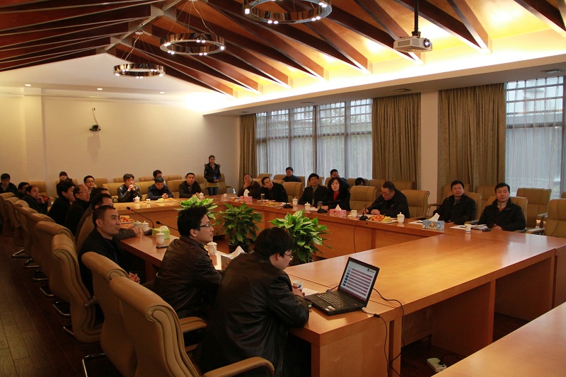 西湖區委書記王立華一行到公司調研